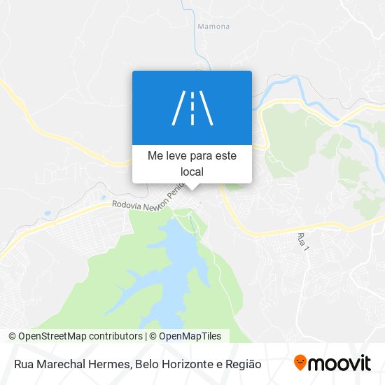 Rua Marechal Hermes mapa