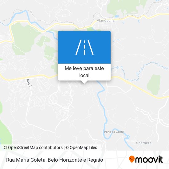 Rua Maria Coleta mapa