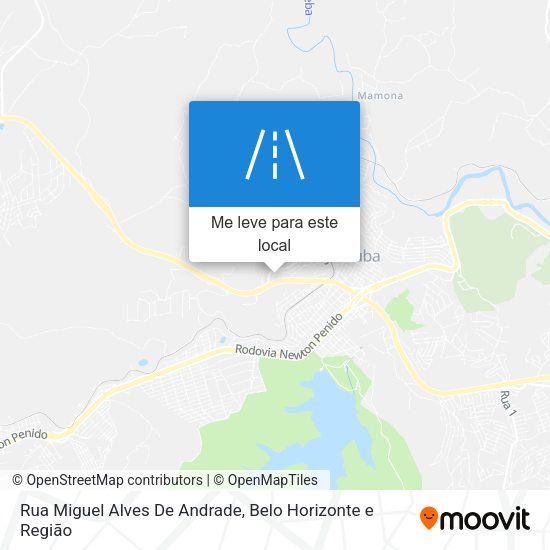 Rua Miguel Alves De Andrade mapa