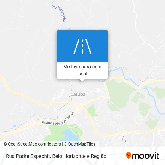 Rua Padre Espechit mapa