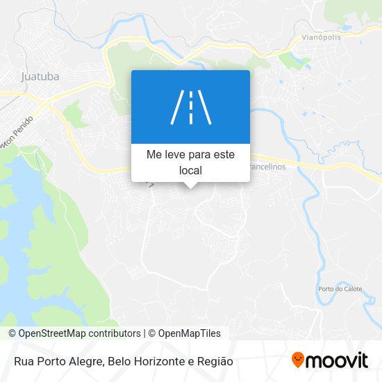 Rua Porto Alegre mapa