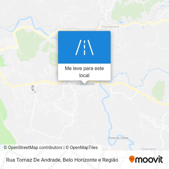 Rua Tomaz De Andrade mapa