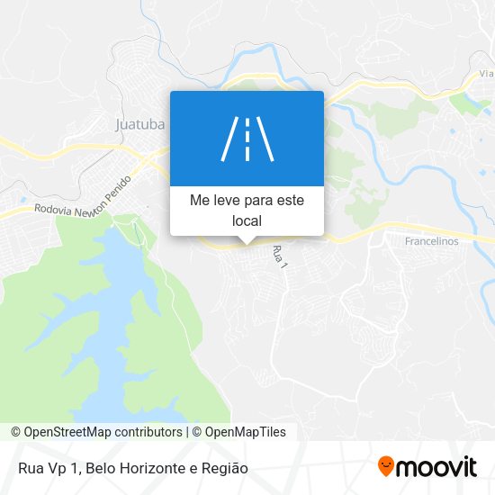 Rua Vp 1 mapa