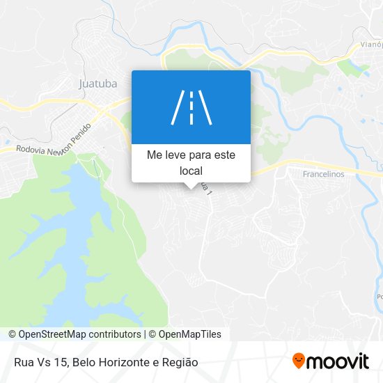 Rua Vs 15 mapa
