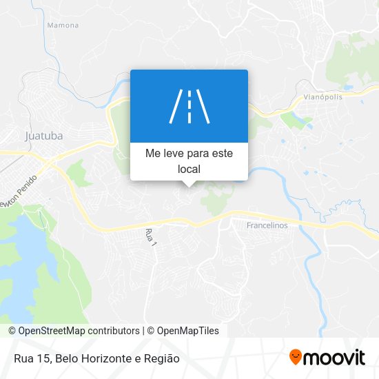 Rua 15 mapa