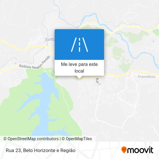 Rua 23 mapa