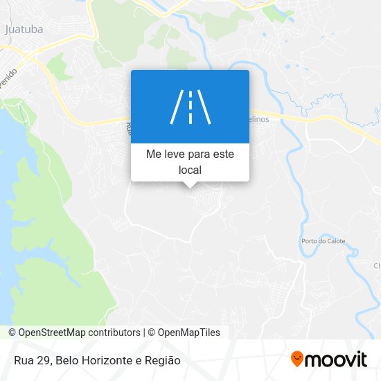 Rua 29 mapa