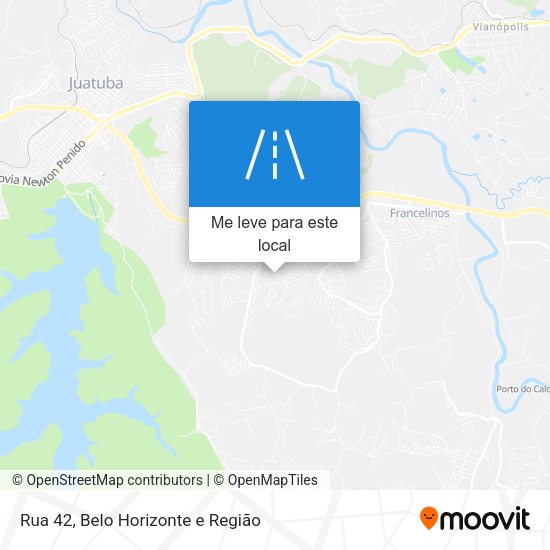 Rua 42 mapa