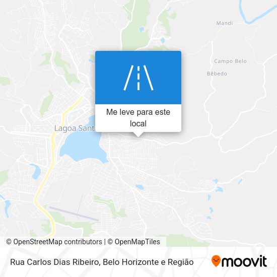 Rua Carlos Dias Ribeiro mapa