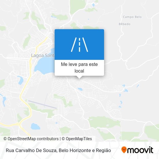 Rua Carvalho De Souza mapa