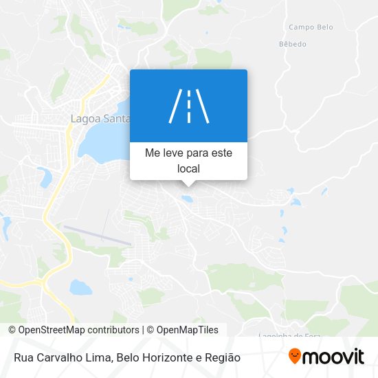 Rua Carvalho Lima mapa