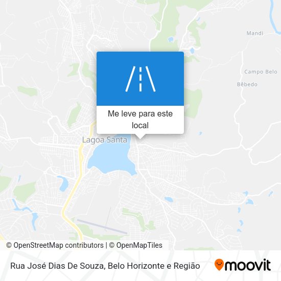 Rua José Dias De Souza mapa