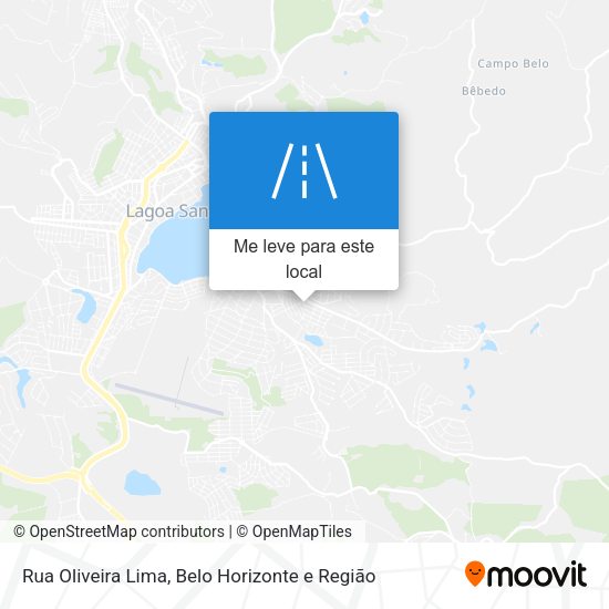 Rua Oliveira Lima mapa