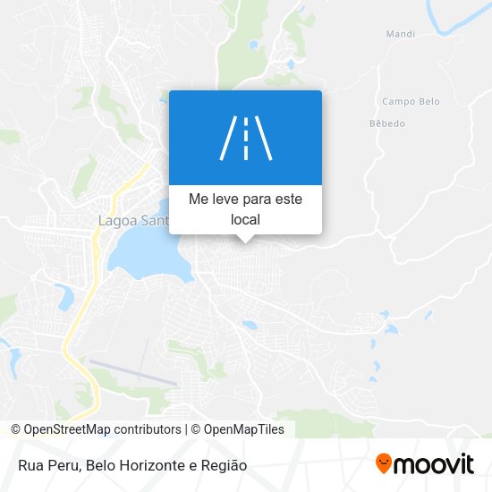 Rua Peru mapa