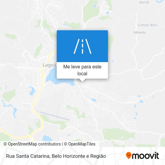 Rua Santa Catarina mapa