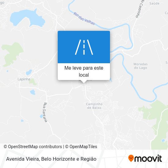 Avenida Vieira mapa