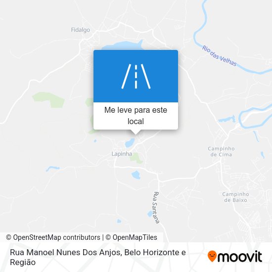 Rua Manoel Nunes Dos Anjos mapa