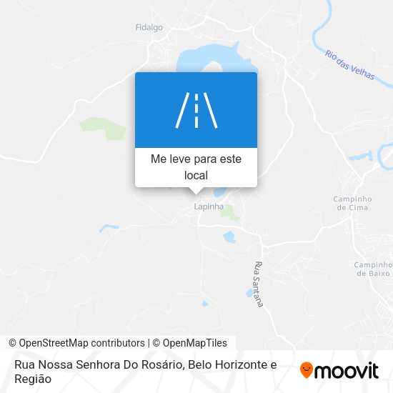 Rua Nossa Senhora Do Rosário mapa