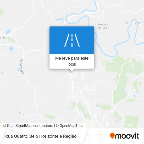 Rua Quatro mapa