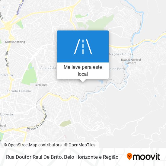 Rua Doutor Raul De Brito mapa