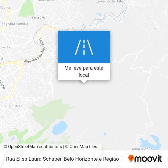 Rua Elisa Laura Schaper mapa