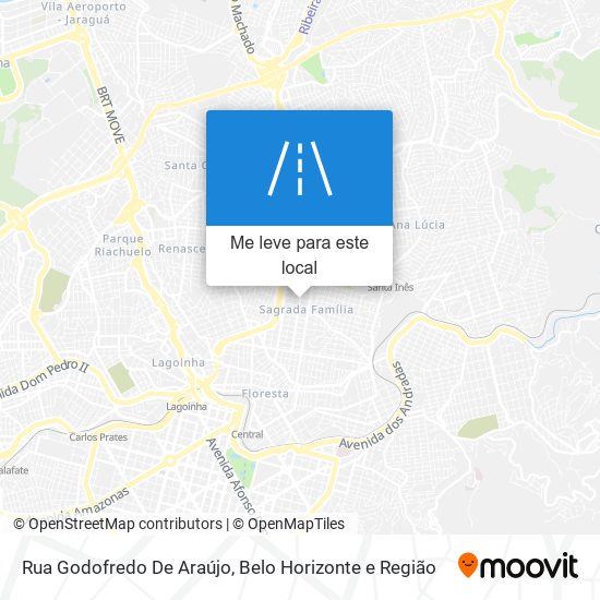 Rua Godofredo De Araújo mapa