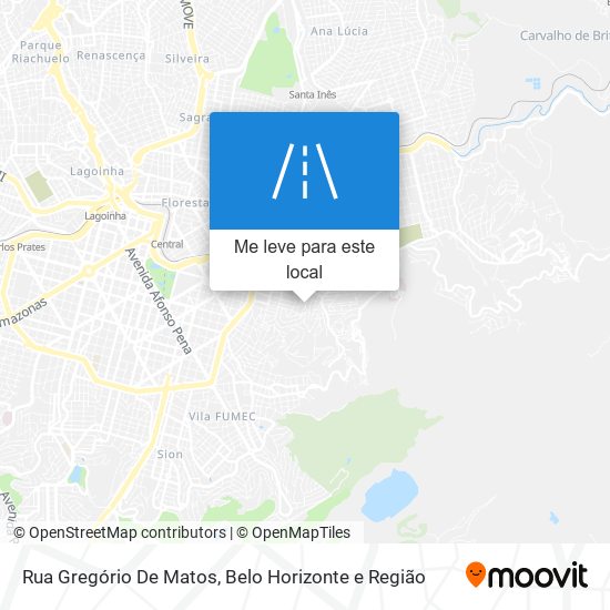 Rua Gregório De Matos mapa