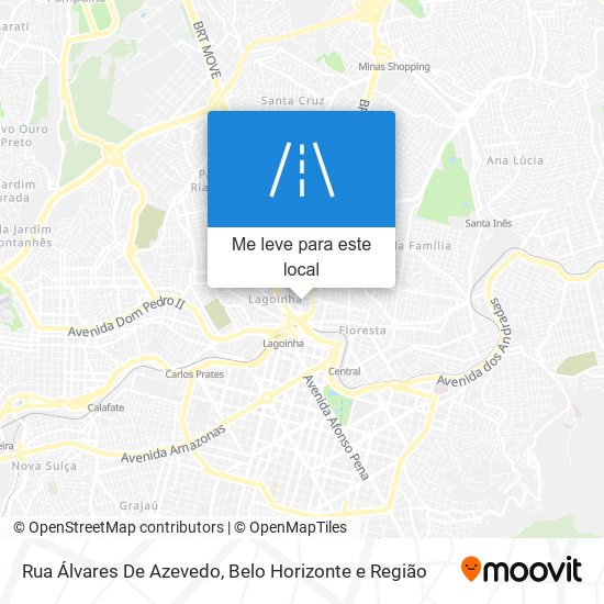 Rua Álvares De Azevedo mapa
