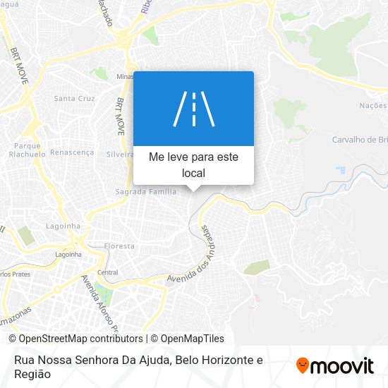 Rua Nossa Senhora Da Ajuda mapa