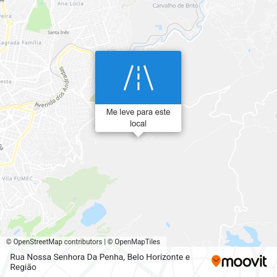 Rua Nossa Senhora Da Penha mapa