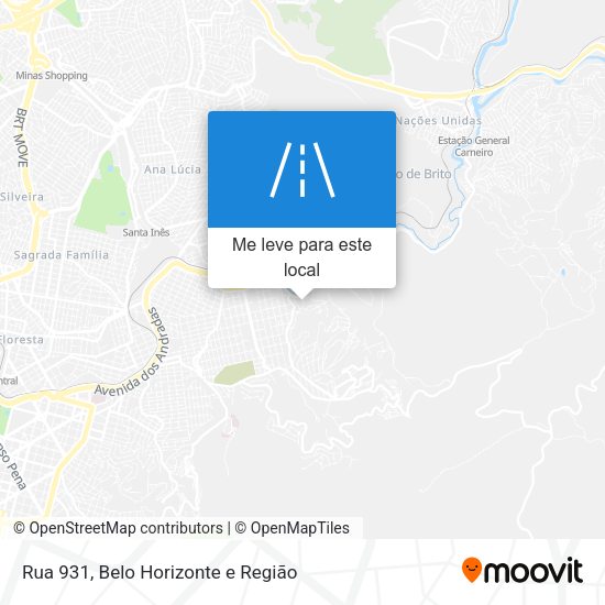 Rua 931 mapa