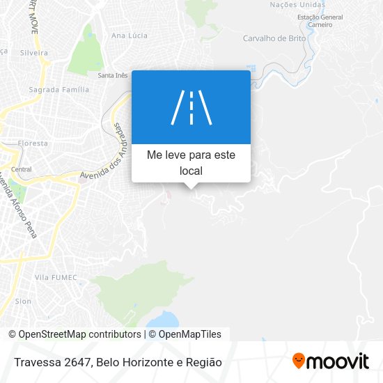 Travessa 2647 mapa