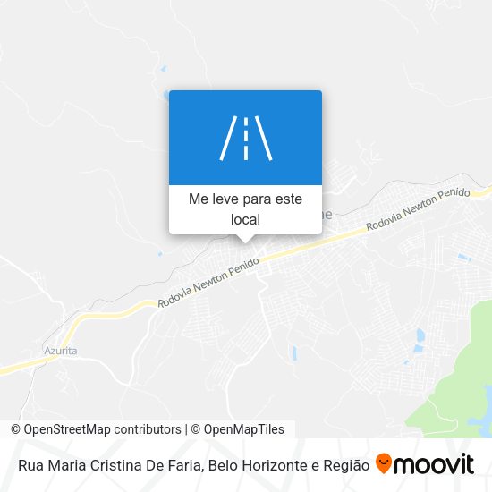 Rua Maria Cristina De Faria mapa
