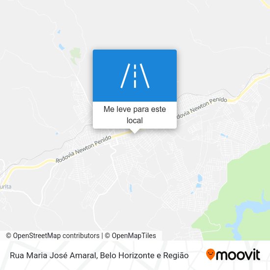 Rua Maria José Amaral mapa