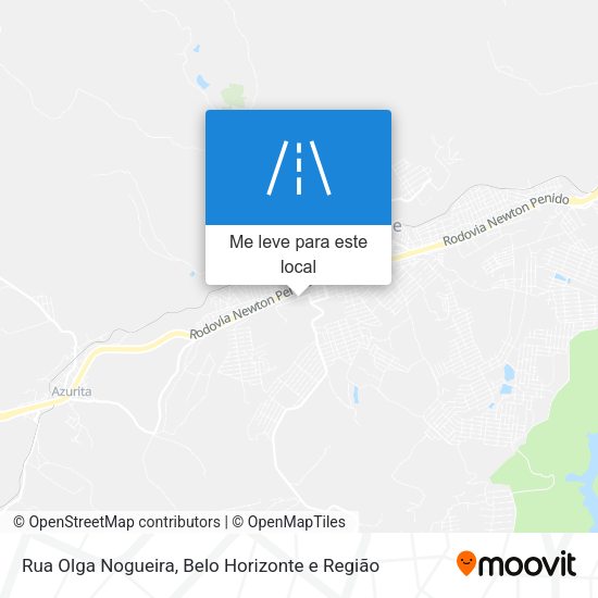 Rua Olga Nogueira mapa