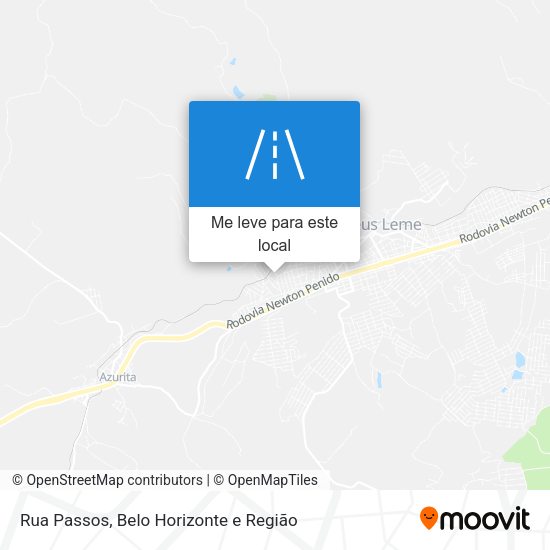 Rua Passos mapa