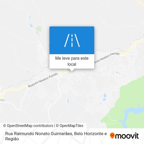 Rua Raimundo Nonato Guimarães mapa