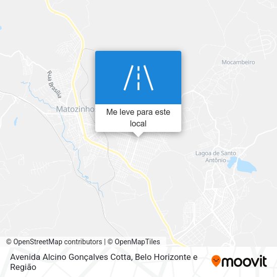 Avenida Alcino Gonçalves Cotta mapa