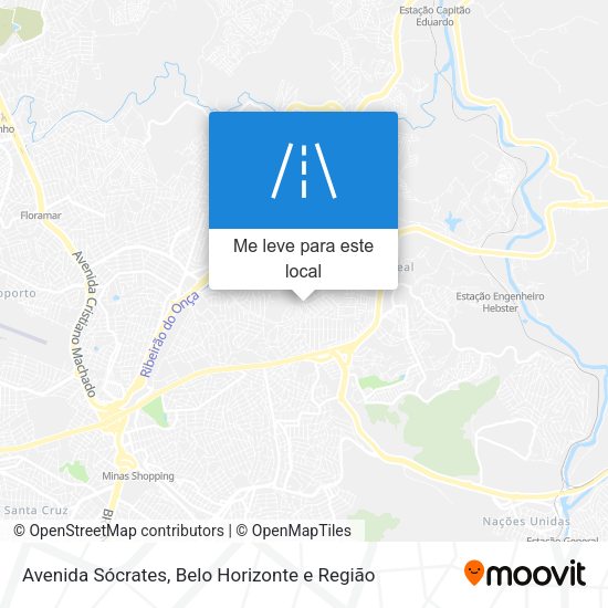 Avenida Sócrates mapa