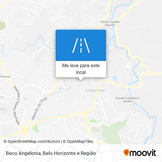 Beco Angelonia mapa