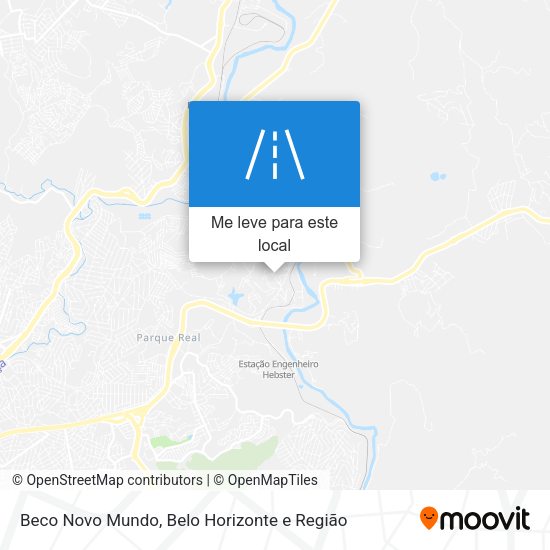 Beco Novo Mundo mapa