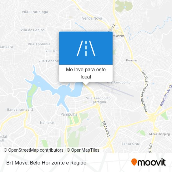 Brt Move mapa