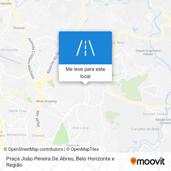 Praça João Pereira De Abreu mapa