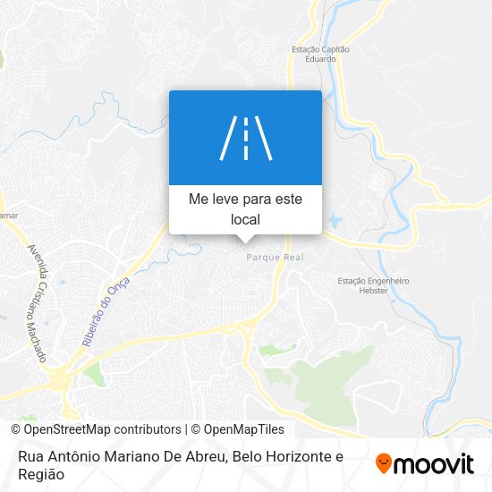 Rua Antônio Mariano De Abreu mapa