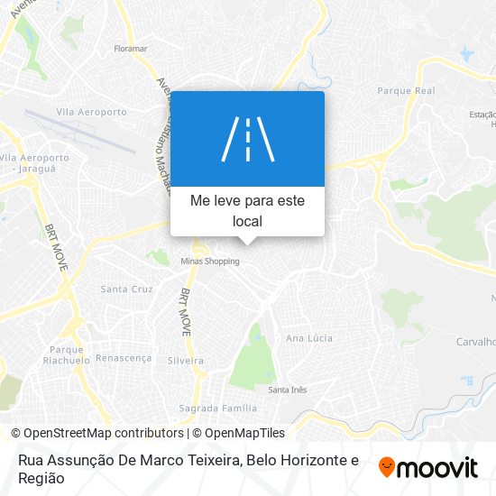 Rua Assunção De Marco Teixeira mapa