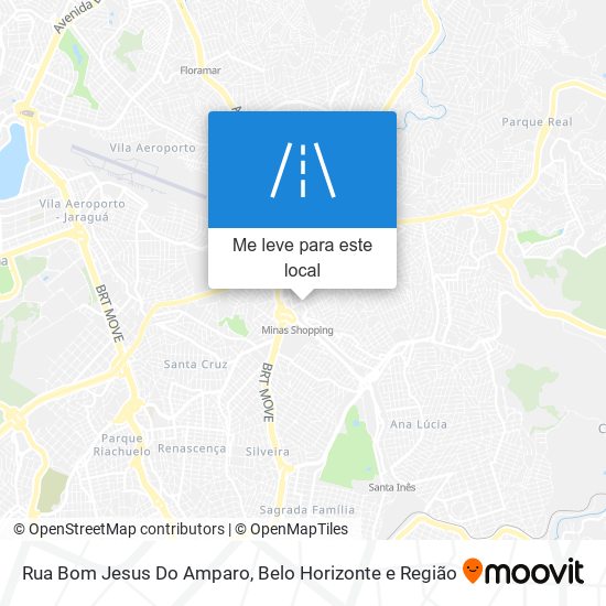 Rua Bom Jesus Do Amparo mapa