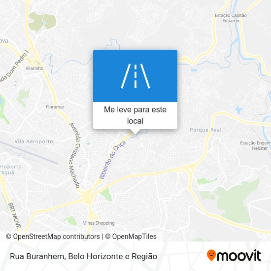 Rua Buranhem mapa