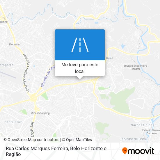 Rua Carlos Marques Ferreira mapa