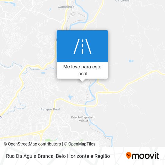 Rua Da Aguia Branca mapa
