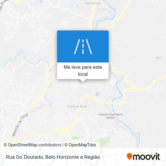 Rua Do Dourado mapa